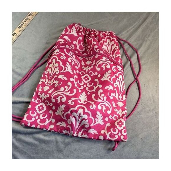 Thirty-One Pink White Cinch Sack - Picture 1 of 1